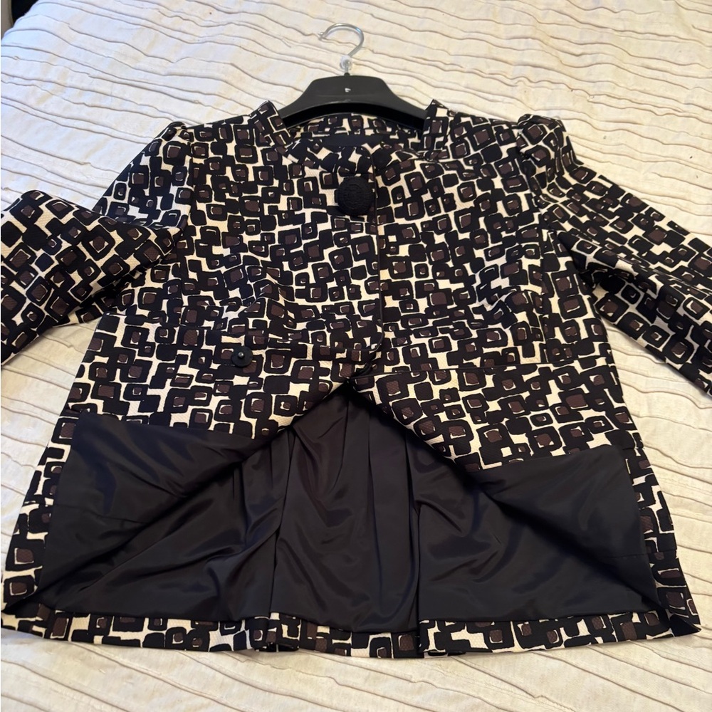 Etcetera Jacket Pleated Back Size 4 - image 8